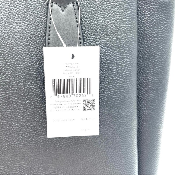 Kate Spade Monet Large Compartment Tote Bag Black (NWT) - Picture 12 of 12
